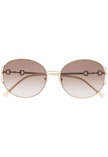 Gucci Eyewear round-frame sunglasses - Oro