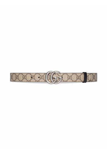 Gucci GG Marmont reversible belt - Nero