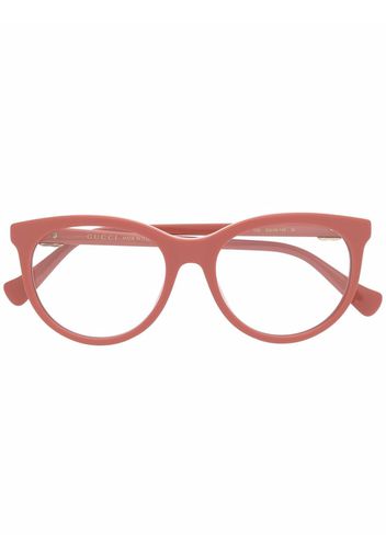 Gucci Eyewear Occhiali cat-eye GG - Rosa