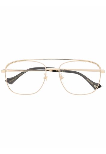 Gucci Eyewear Occhiali modello aviator - Oro