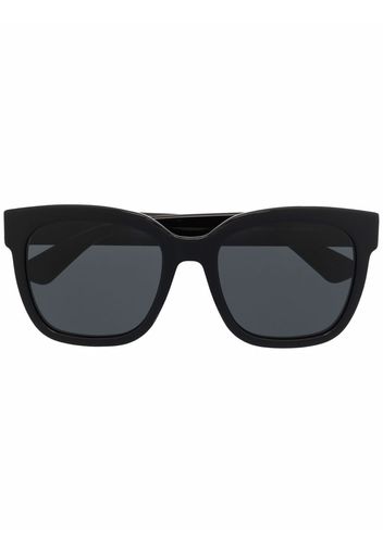 Gucci Eyewear GG oversized square-frame sunglasses - Nero