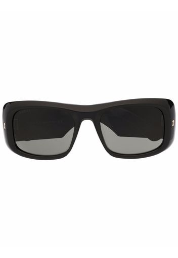 Gucci Eyewear Occhiali da sole squadrati - Nero