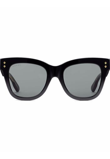 Gucci Eyewear Occhiali da sole cat-eye - Nero