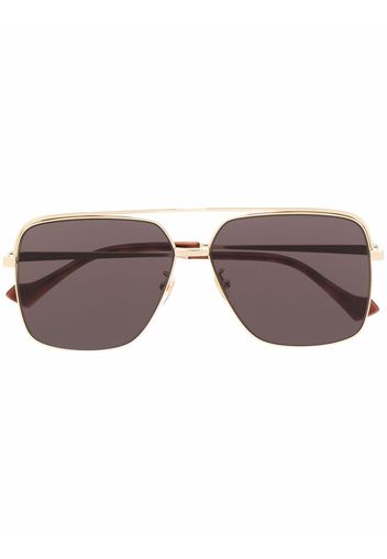 Gucci Eyewear square-frame sunglasses - Oro