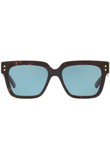 Gucci Eyewear GC001829 square-frame sunglasses - Marrone