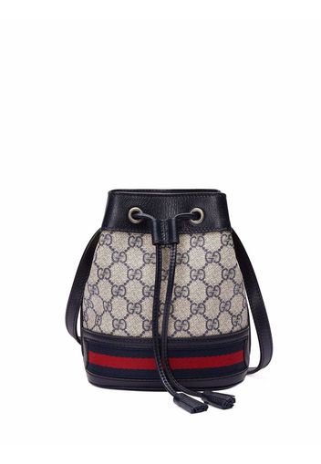 Gucci Borsa a secchiello Ophidia GG - Blu