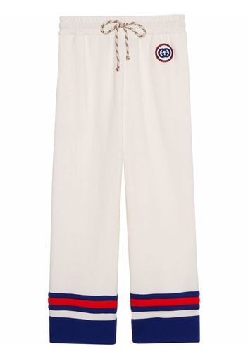 Gucci Pantaloni sportivi GG - Bianco