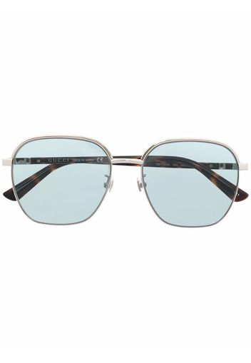 Gucci Eyewear round-frame sunglasses - Argento