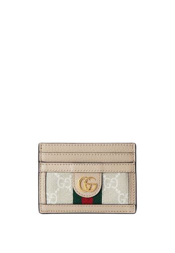 Gucci Ophidia GG card case - Bianco