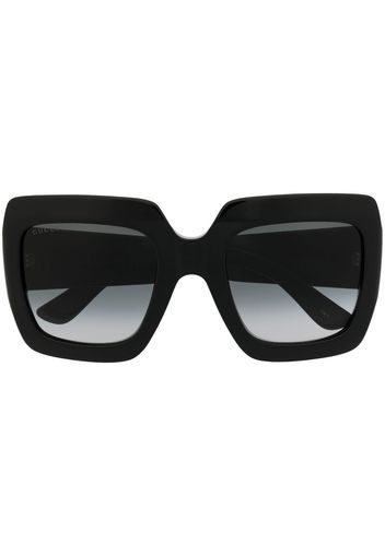 Gucci Eyewear GG oversized sunglasses - Nero