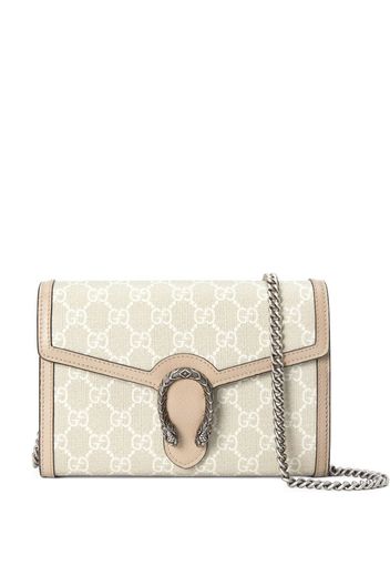 Gucci Portafoglio Dionysus GG Supreme - Bianco