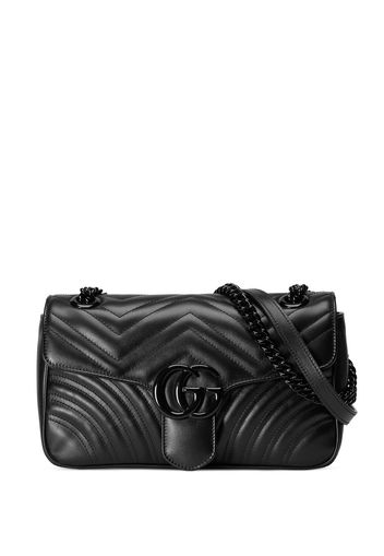 Gucci Borsa a spalla GG-Marmont - Nero