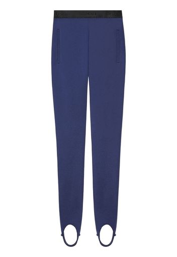 Gucci Leggings con staffe - Blu