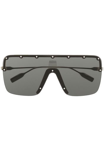 Gucci Eyewear tinted studded sunglasses - Nero