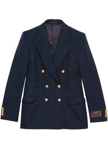 Gucci Blazer doppiopetto - Blu