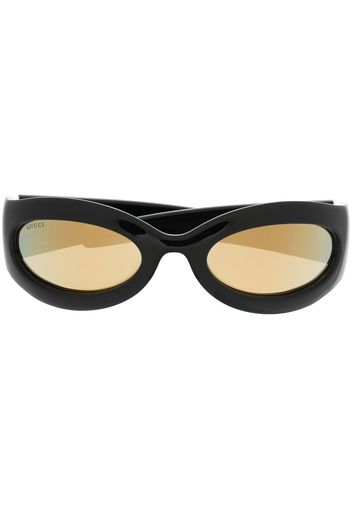 Gucci Eyewear square tinted sunglasses - Nero