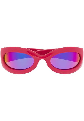 Gucci Eyewear square tinted sunglasses - Rosa