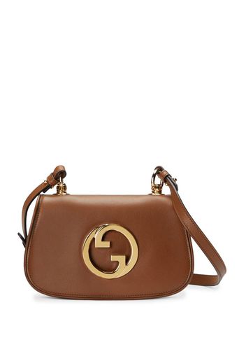 Gucci Borsa a spalla mini Blondie - Marrone