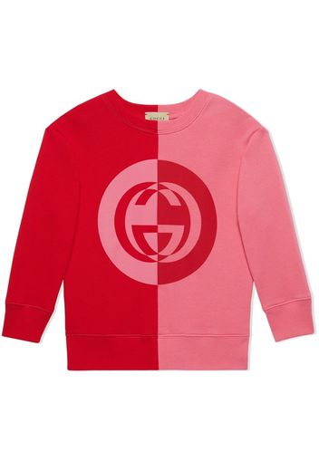 Gucci Kids GG-logo sweatshirt - Rosa