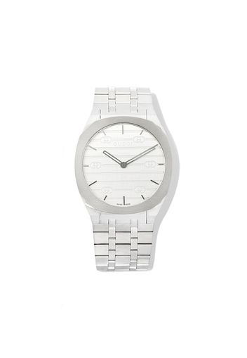 Gucci 25H ultra-thin 38mm - Argento