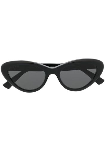 Gucci Eyewear Occhiali da sole cat-eye - Nero