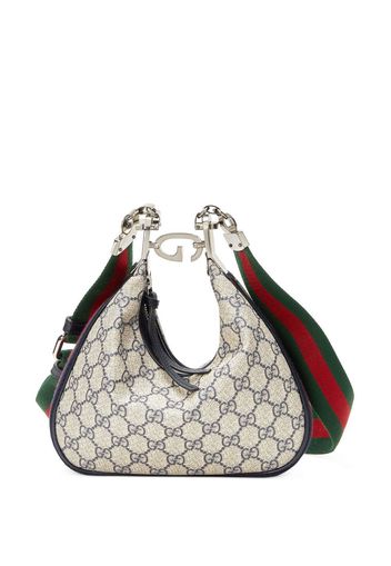 Gucci GG Gancio Attache shoulder bag - Blu