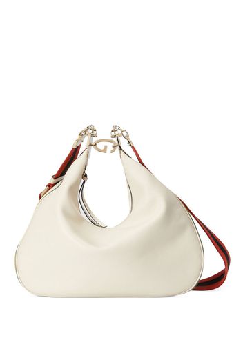 Gucci Attache leather shoulder bag - Bianco