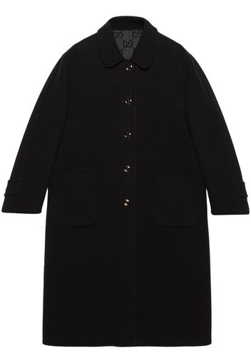 Gucci single-breasted tailored coat - Nero