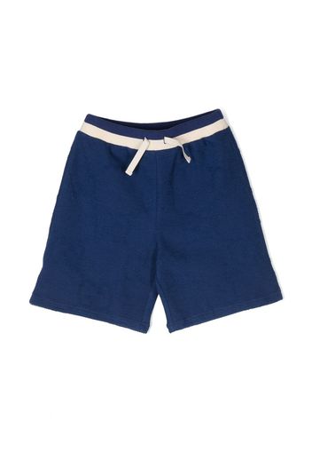 Gucci Kids cotton jersey shorts - Blu