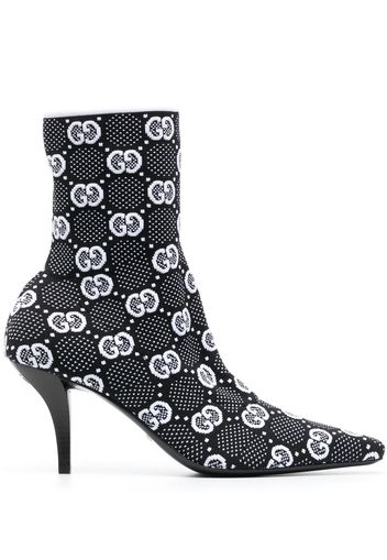 Gucci Interlocking-G ankle boots - Nero