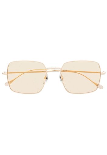 Gucci Eyewear Occhiali da sole squadrati - Oro