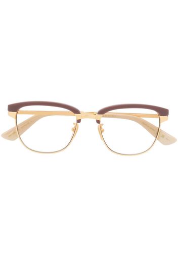 Gucci Eyewear wayfarer-frame tinted sunglasses - Toni neutri