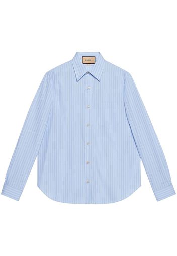 Gucci Camicia a righe - Blu