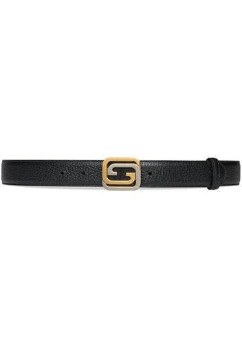 Gucci Interlocking G buckle belt - Nero