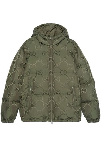 Gucci Jumbo GG padded jacket - Verde