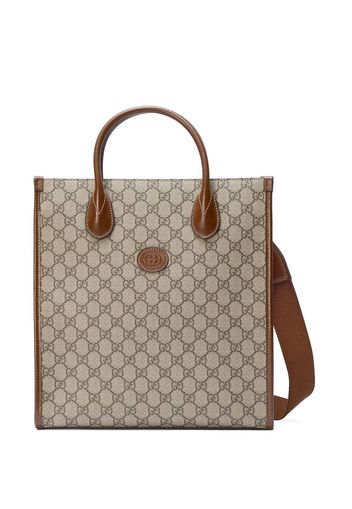 Gucci Interlocking G tote bag - Marrone