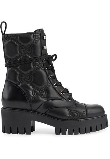 Gucci GG quilted ankle boots - Nero
