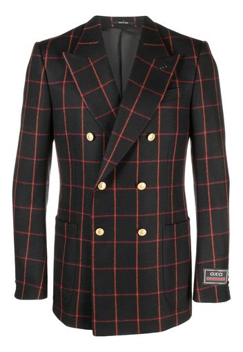 Gucci wool double-breasted blazer - Nero