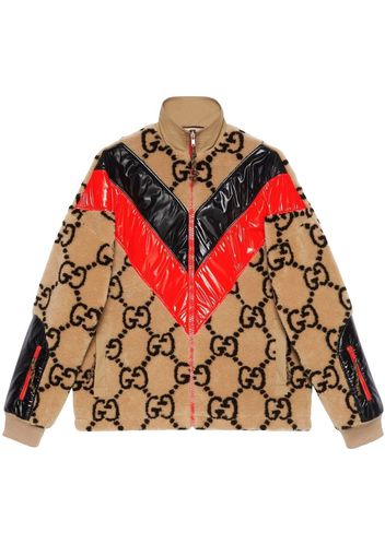 Gucci Giacca con zip GG - Toni neutri