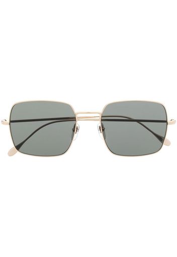 Gucci Eyewear logo-engraved square-frame sunglasses - Oro