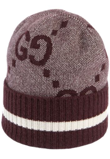 Gucci GG cashmere hat - Marrone