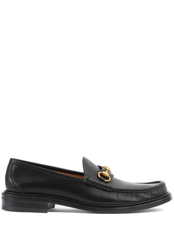 Gucci Horsebit almond-toe loafers - Nero