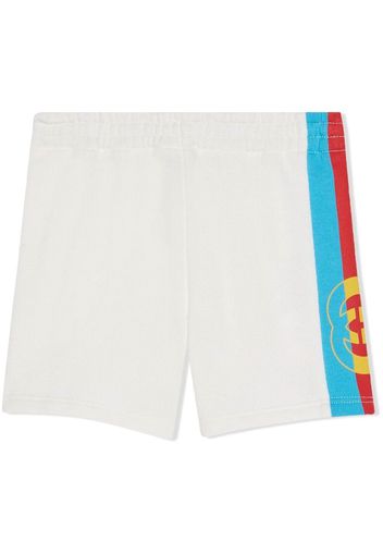 Gucci Kids Shorts con dettaglio Web - Bianco