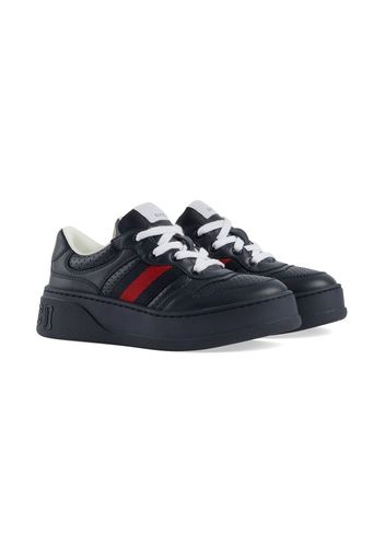 Gucci Kids Sneakers chunky House Web - Blu