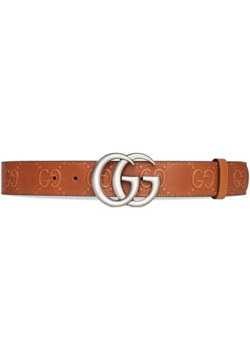 Gucci GG Marmont belt - Marrone