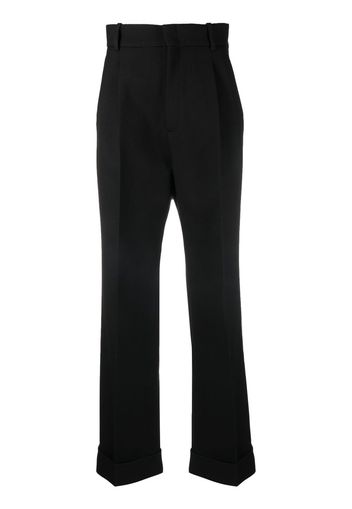 Gucci high-waisted wool trousers - Nero