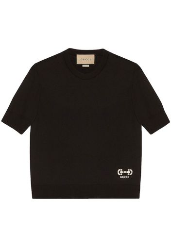 Gucci T-shirt con logo - Nero