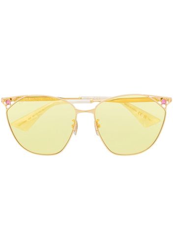 Gucci Eyewear round-frame sunglasses - Oro