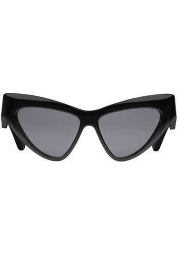 Gucci Eyewear Occhiali da sole cat-eye - Nero