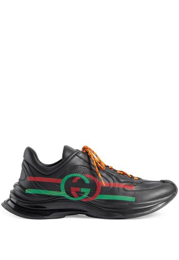 Gucci Sneakers Gucci Run con righe laterali - Nero